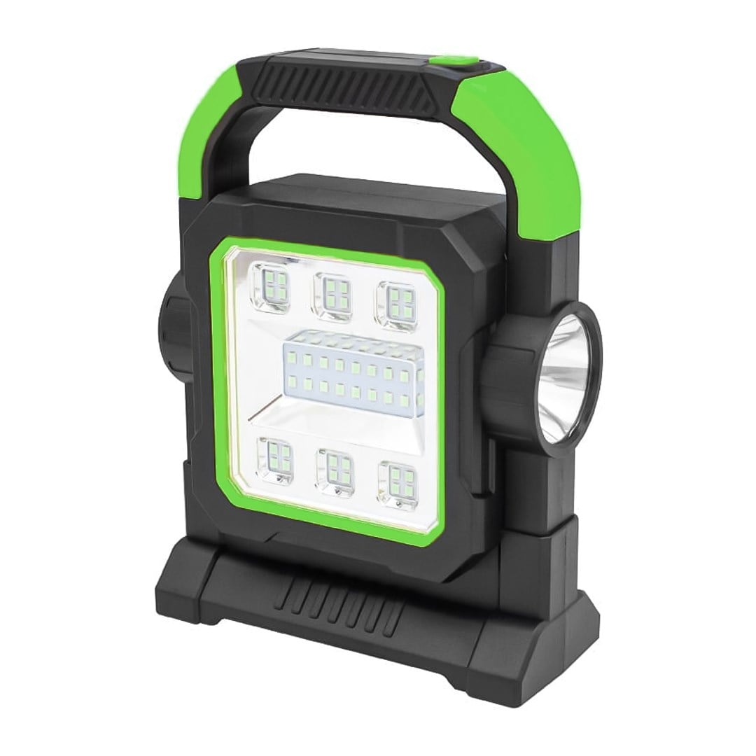 Powermaster HC-7078-D Üç Çalışma Modlu Şarjlı 32 SMD Ledli Taşınabilir Solar Panelli Lamba Fiyatı - Merter Elektronik
