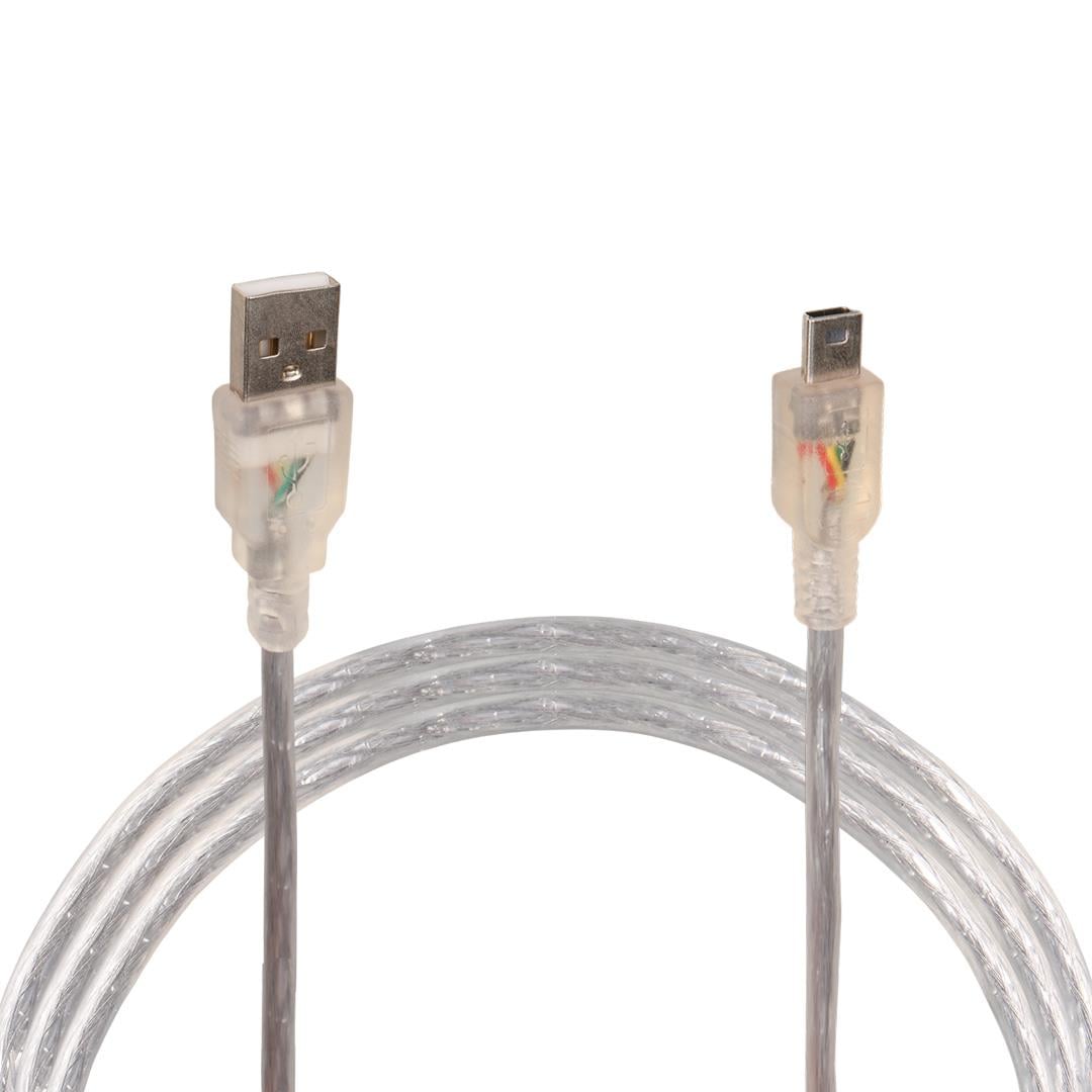 Powermaster iPod Şarj Aleti Kablosu 5 Pin Geniş 1.5 Metre Şeffaf Fiyatı - Merter Elektronik