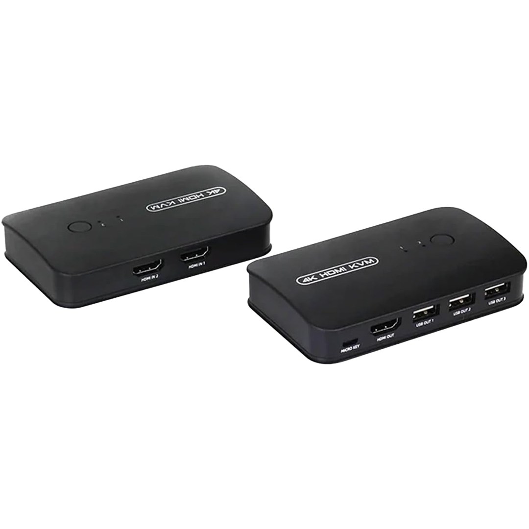Powermaster PM-11789 4K Hdmi Usb Kvm Switch 2x1 Fiyatı - Merter Elektronik