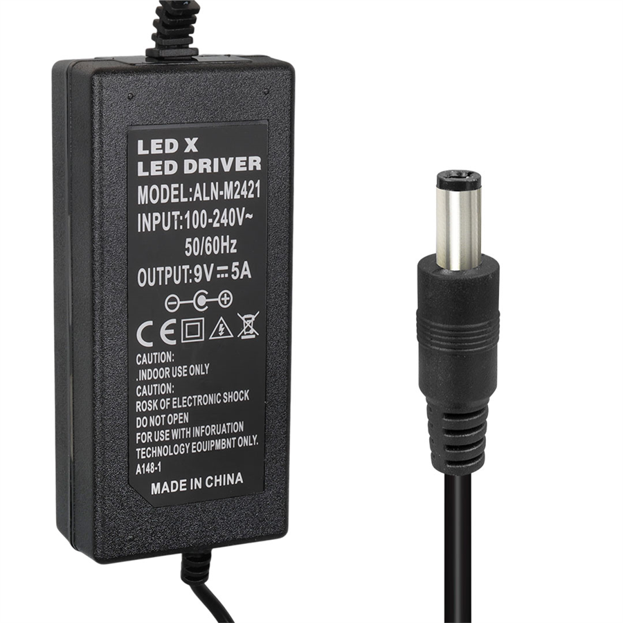 Powermaster PM-13033 9 Volt - 5 Amper 5.5*2.5 Mm Uçlu Yazar Kasa / Pos Makinesi Masaüstü Adaptör Fiyatı - Merter Elektronik