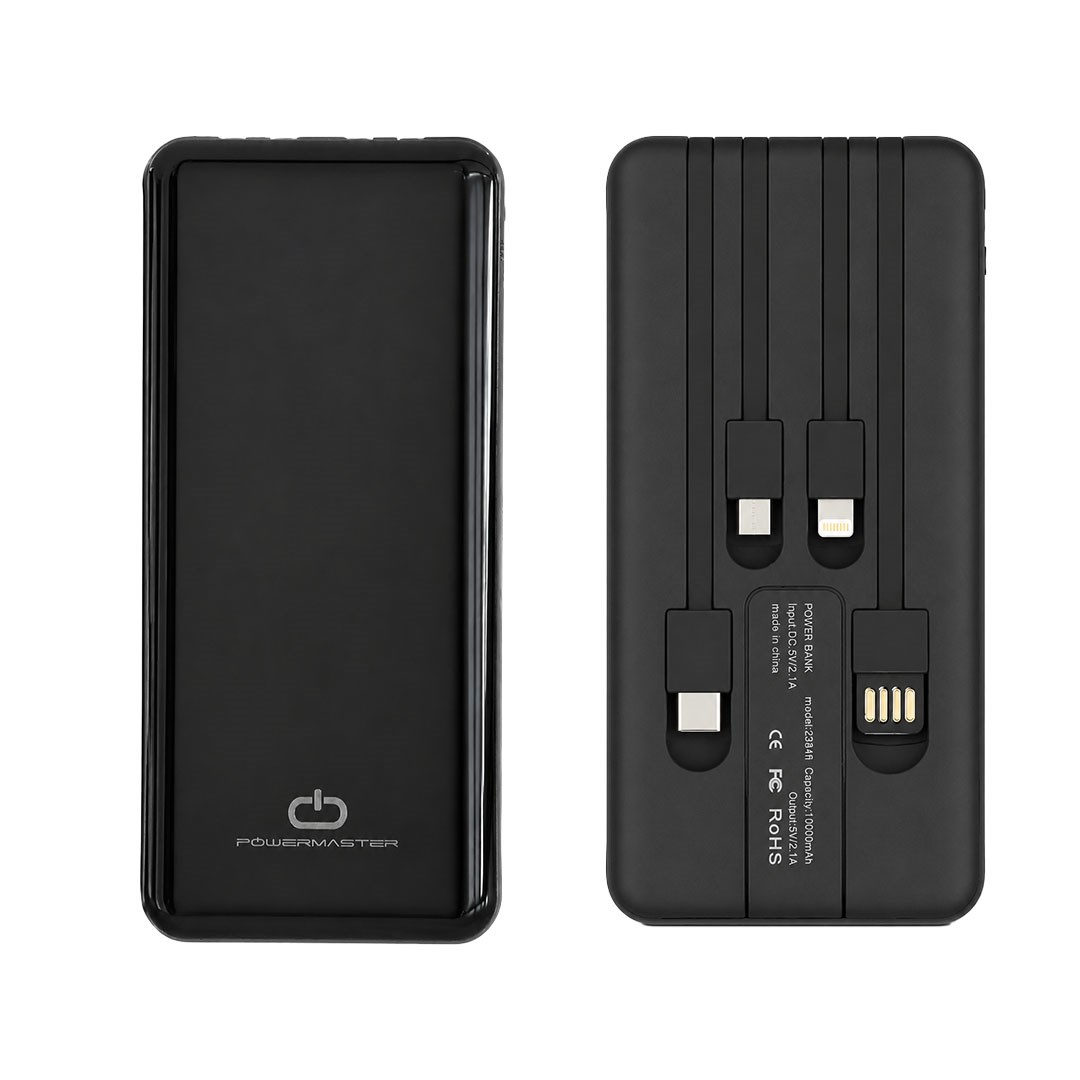 Powermaster PM-23846 10000 mAh Powerbank Fiyatı - Merter Elektronik