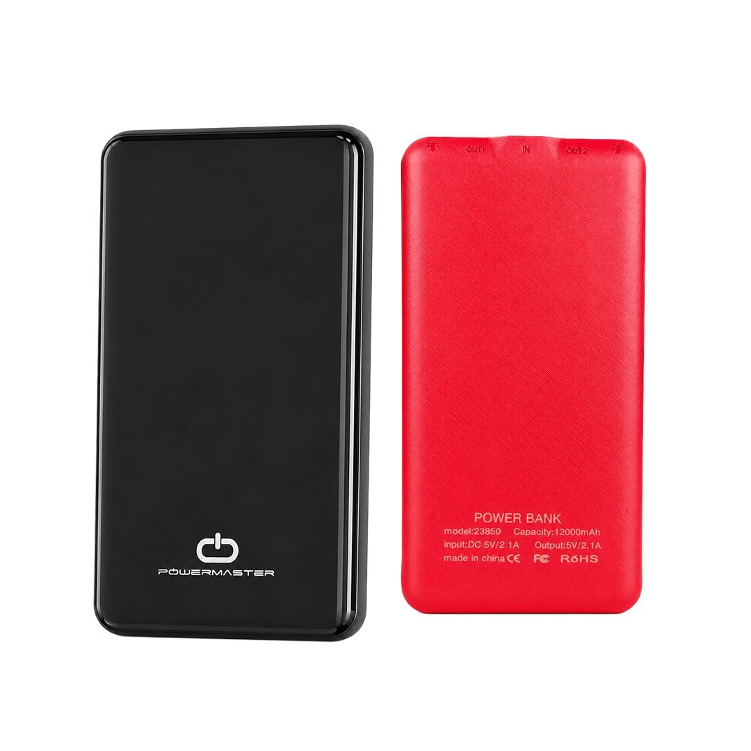 Powermaster PM-23850 12000 mAh Powerbank Fiyatı - Merter Elektronik