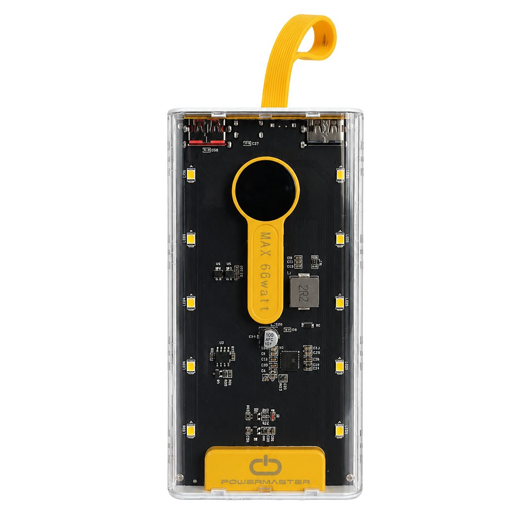 PowerMaster PM-25405 20000 Mah Çift Usb + Type-C Girişli Beyaz Powerbank Fiyatı - Merter Elektronik