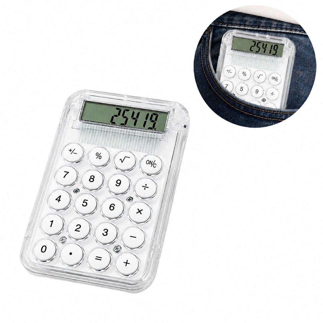 PowerMaster PM-25419 Beyaz Mini Hesap Makinesi Fiyatı - Merter Elektronik
