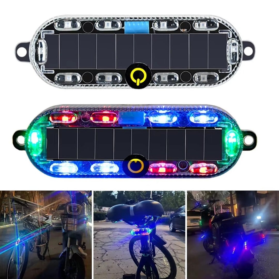 PowerMaster PM-25928 Motosiklet Solar Led Işık Fiyatı - Merter Elektronik