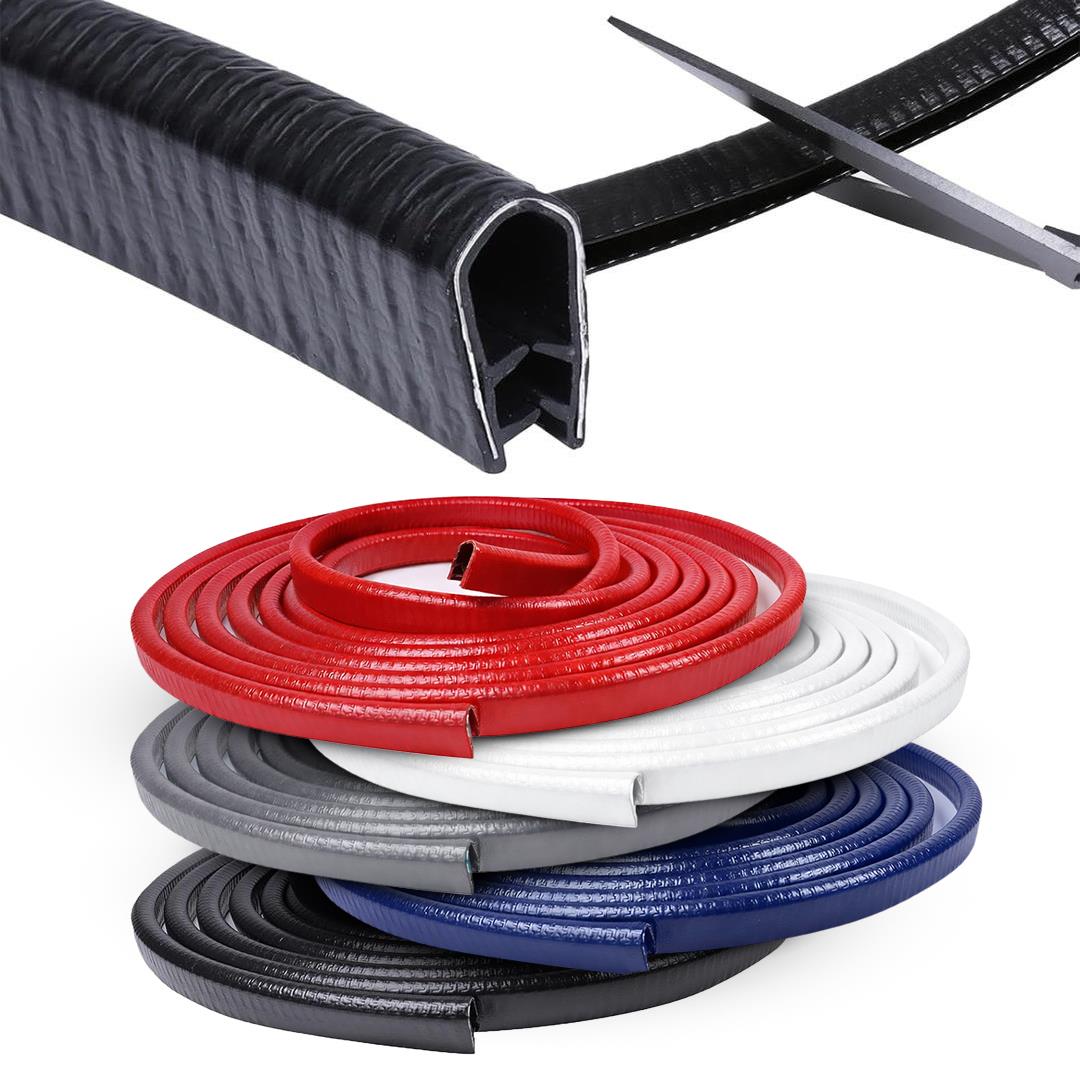 PowerMaster PM-26301 U Tip Araç Kapı Çarpma Çizik Engelleyici Koruyucu 5 Metre Şerit Siyah Fiyatı - Merter Elektronik