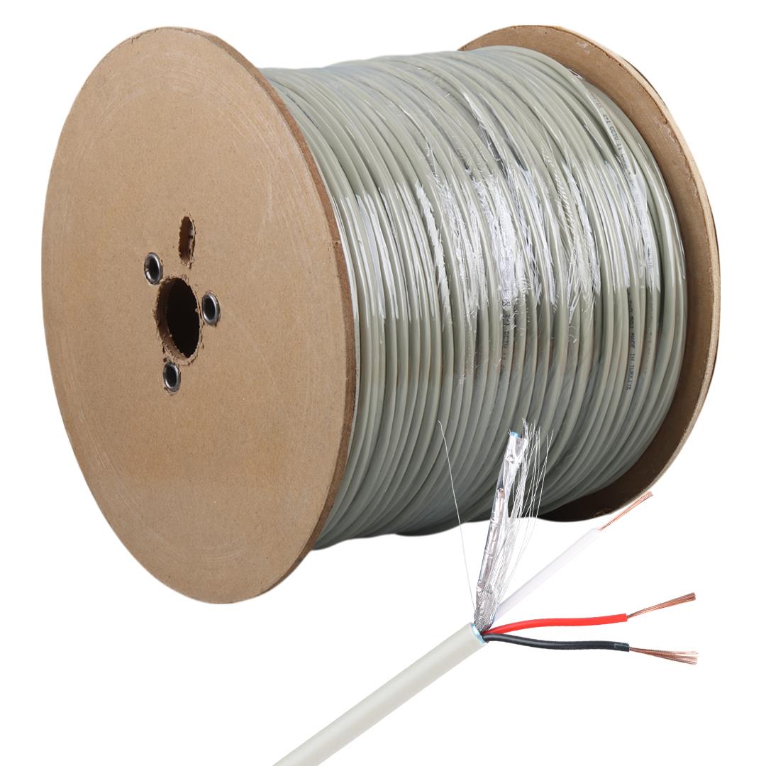 PowerMaster PM-27951 2+1X0.50mm CCA CCTV Kamera Kablosu (500 Metre)