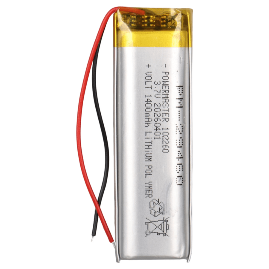 PowerMaster 102260 3.7V 1400mAh Lityum Polimer (Li-po) Batarya Ciklet Pil Fiyatı - Merter Elektronik