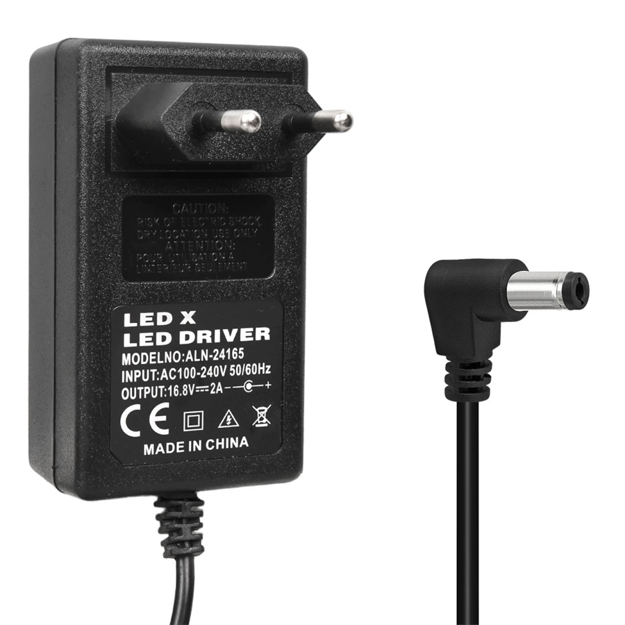 Powermaster PM-5284 16.8 Volt - 2 Amper - 33.6 Watt 5.5*2.5 Mm L Uçlu Şarjlı Matkap Adaptörü Fiyatı - Merter Elektronik