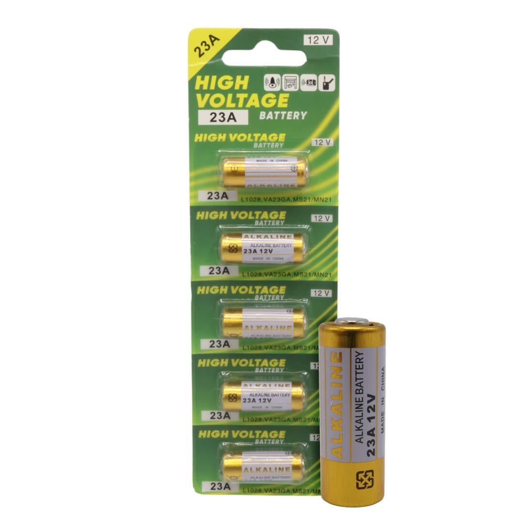 Powermaster Qianshou LR23A 12 Volt Kalın 23A Alarm Pili (5'li Paket) Fiyatı - Merter Elektronik