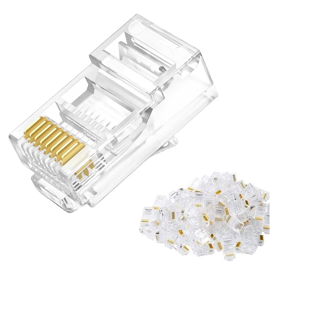 Powermaster RJ45 Cat5 -Cat6 Uç 8P8C Soket  100 Adet Fiyatı - Merter Elektronik