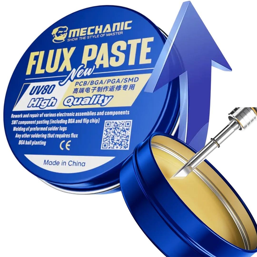 Powermaster UV50 50 Gram Lehim Flux Pastası PCB-BGA-PGA-SMD