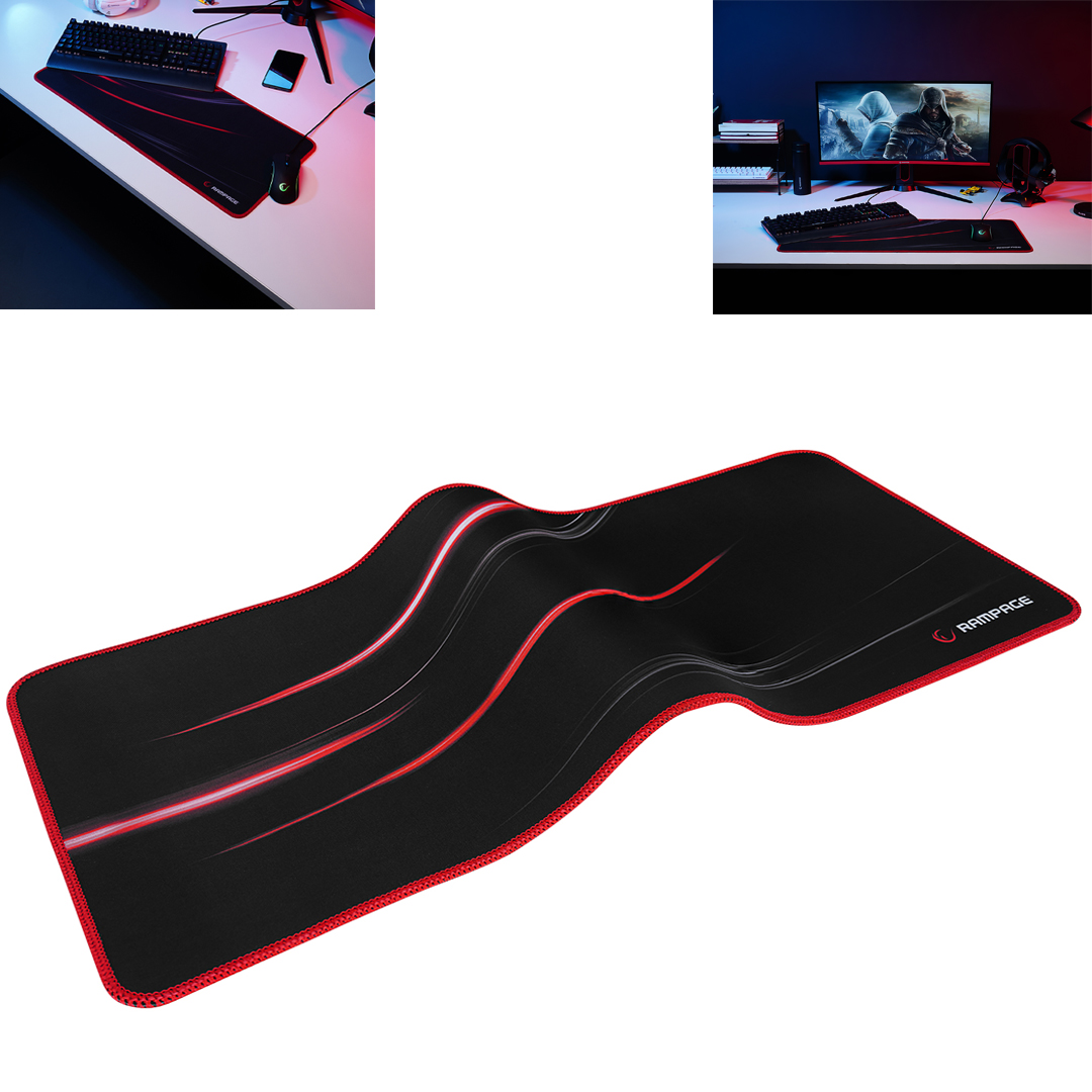 RAMPAGE 300272 GAMING MOUSE PAD (300X700X3 MM)