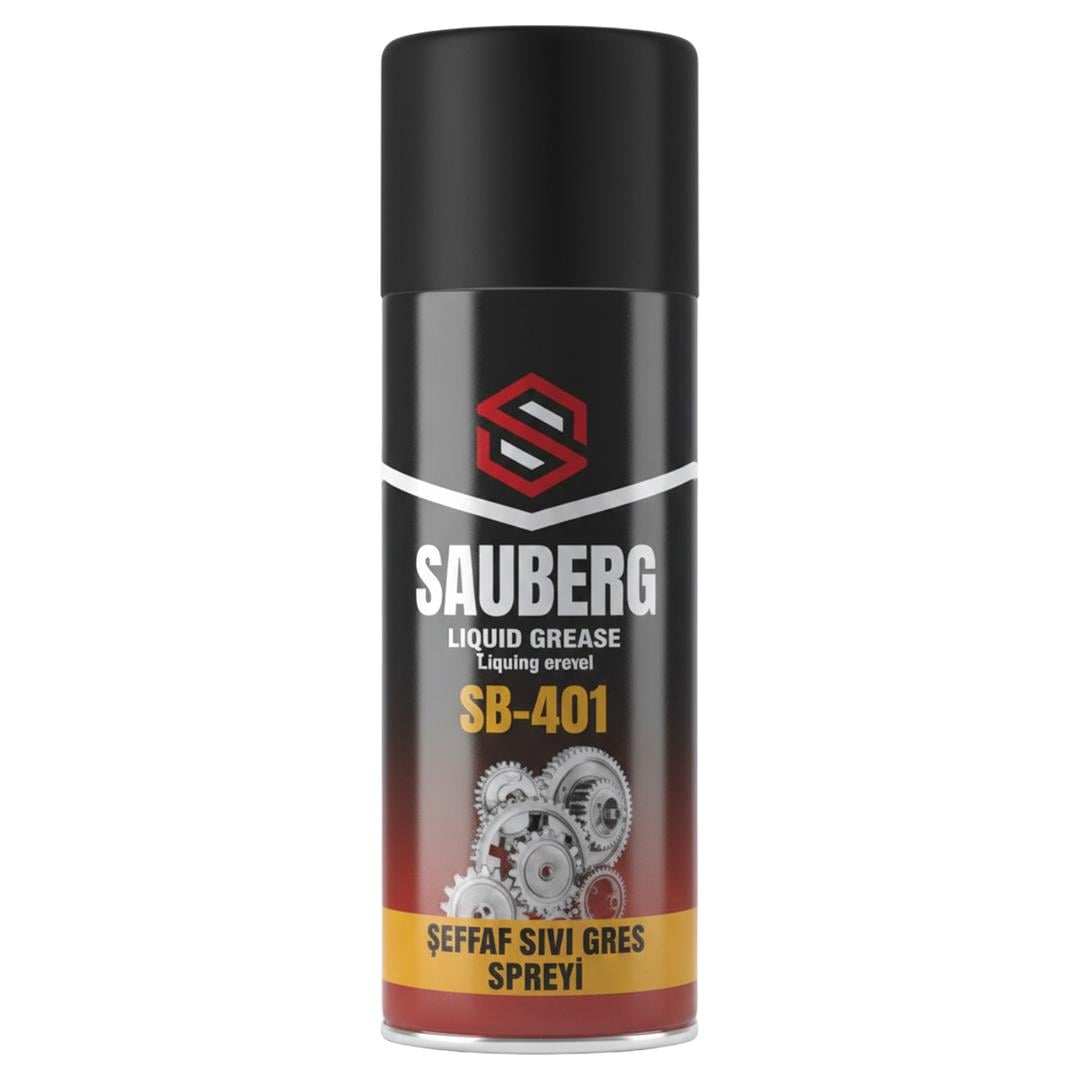 SAUBERG SB-401 400ML ŞEFFAF SIVI GRES SPREYİ Fiyatı - Merter Elektronik