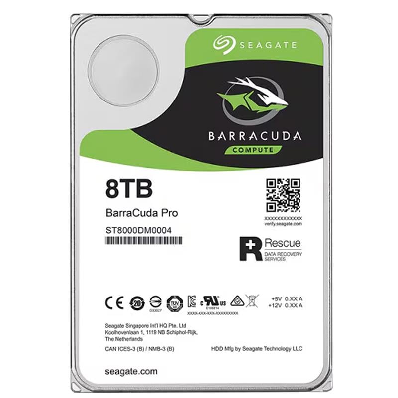Seagate Barracuda St8000Dm004 8 Tb 5400 Rpm 256 Mb Sata6 Harddisk Fiyatı - Merter Elektronik