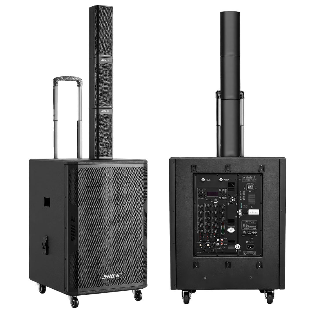 SHILE SL-7 EL MİKROFONLU KUMANDALI USB+SD+BT SEYYAR TAŞINABİLİR HOPARLÖR Fiyatı - Merter Elektronik