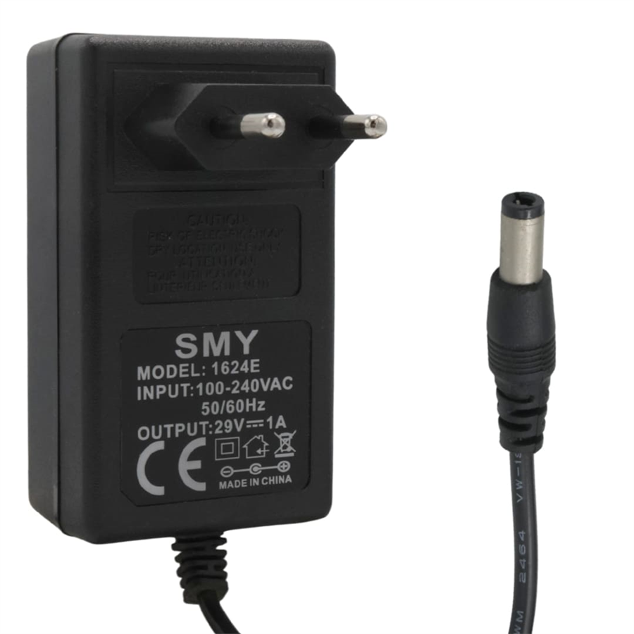 SMY 1624E 29 VOLT 1 AMPER 5.5*2.5 + 5.5*2.1 UÇ UYUMLU PRİZ TİPİ ADAPTÖR Fiyatı - Merter Elektronik