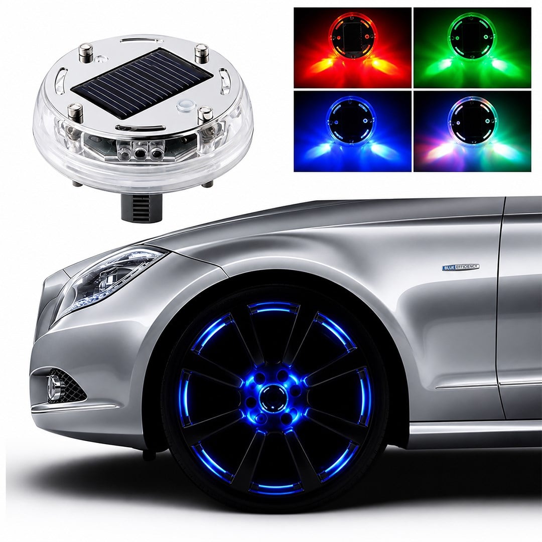Sunup Led Işıklı Araba Tekerlek Göbek Kapağı Fiyatı - Merter Elektronik