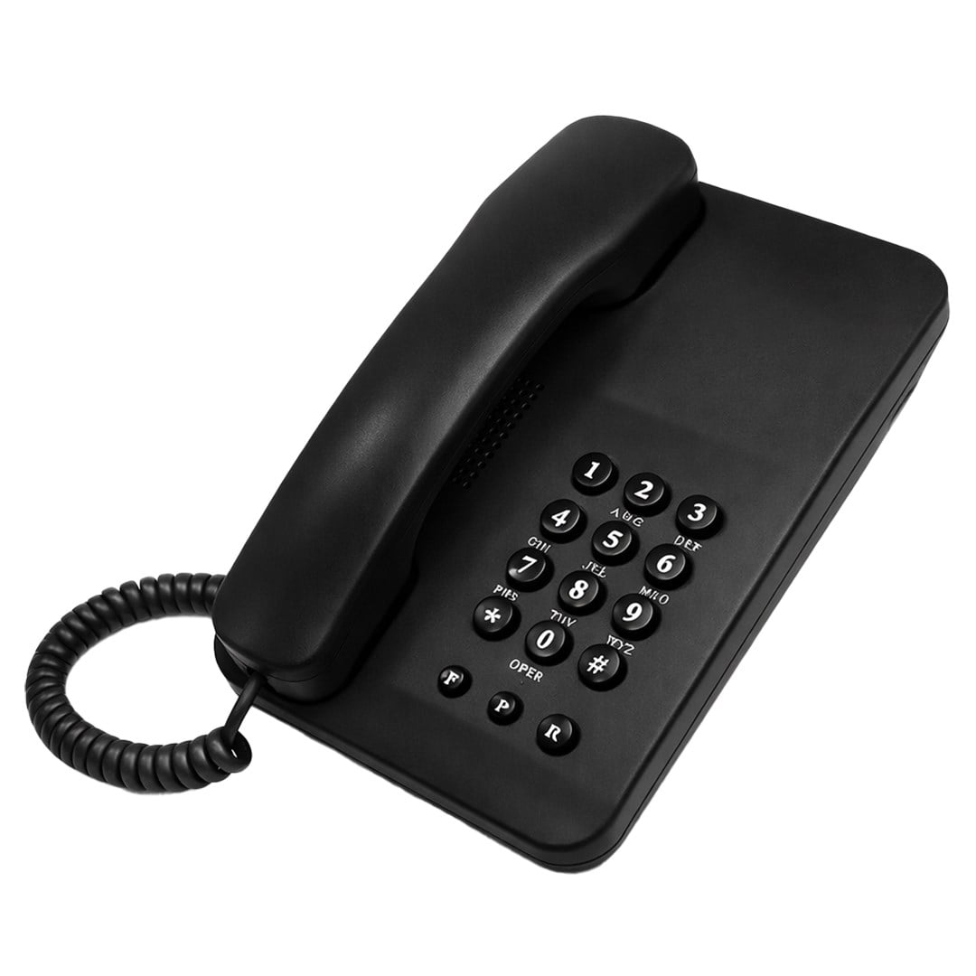 BOTECH TK-1020 EKRANSIZ SİYAH KABLOLU MASA TELEFONU (TELPAŞ TK-1020)