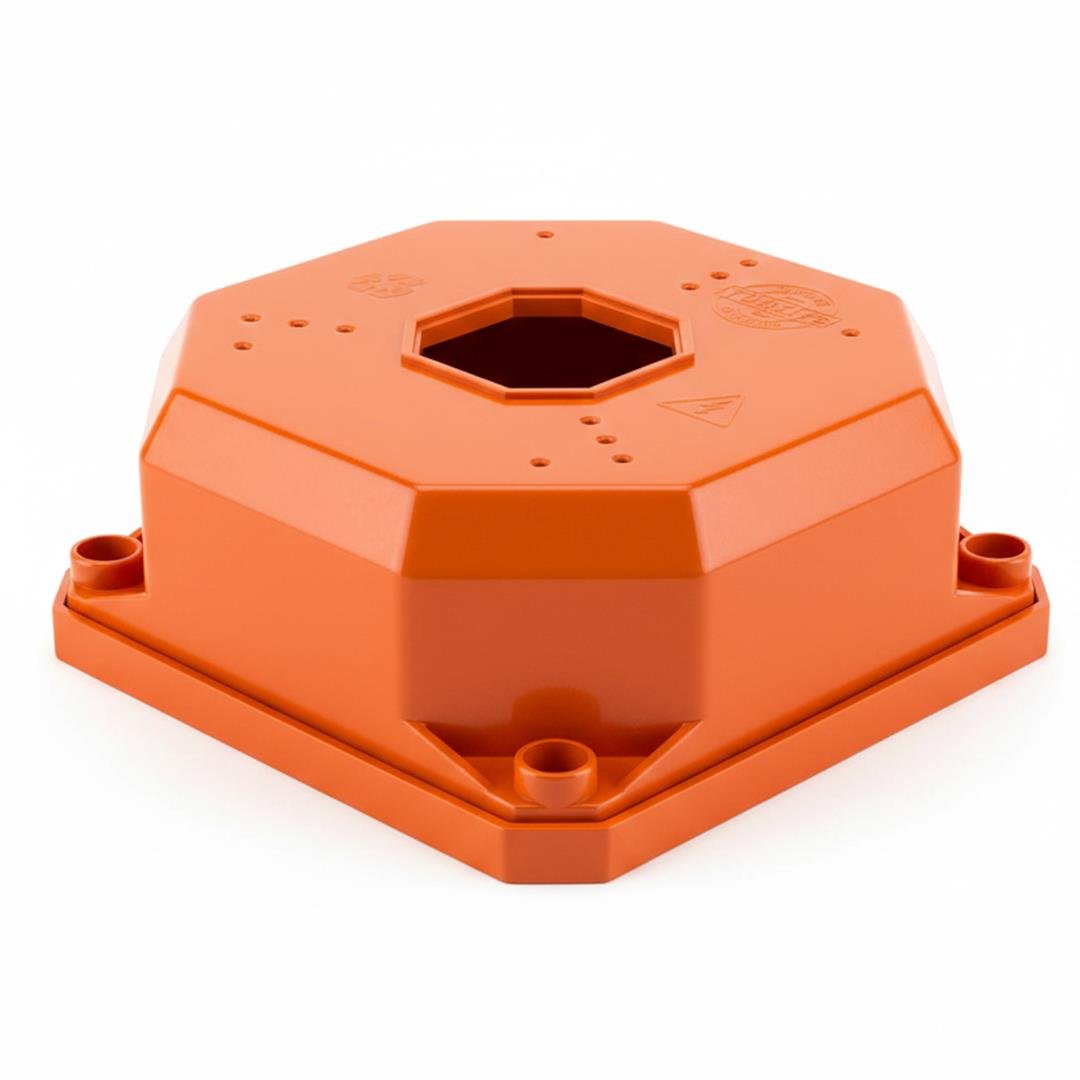 THOR TKB-1111 DIŞ MEKAN KAMERA KIRMIZI MONTAJ KUTUSU KARE BUAT+TABAN