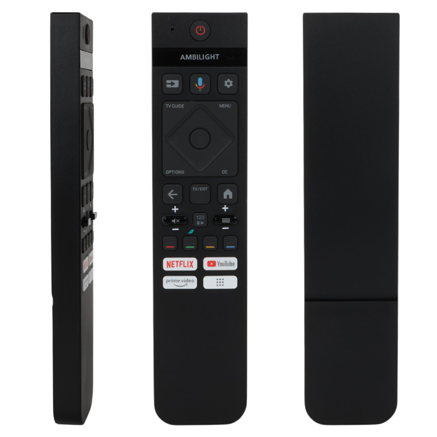 WEKO KL PHILIPS NETFLIX-YOUTUBE-PRIME VIDEO-UYGULAMA MENÜ TUŞLU BLUETOOH SES KOMUTLU GOOGLE AKILLI TV LCD KUMANDA