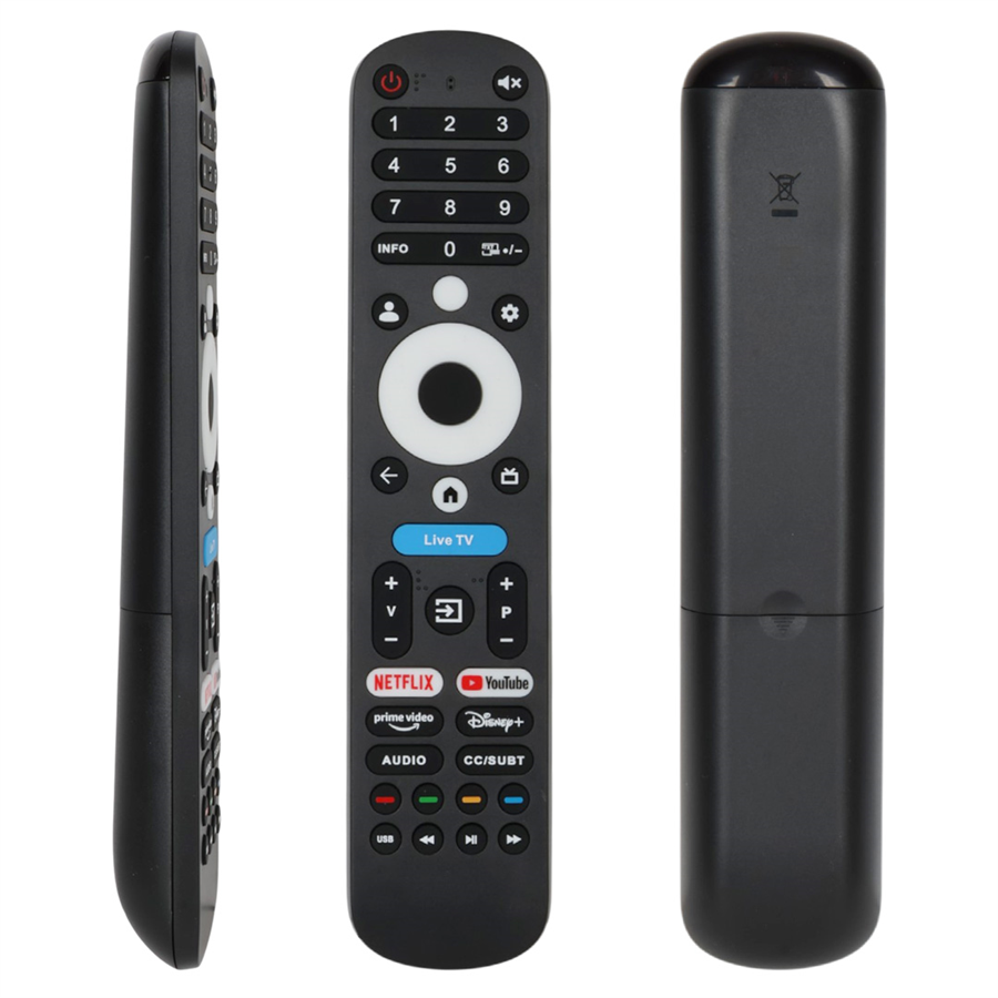 WEKO KL PHILIPS*ARÇELİK*BEKO SES KOMUTSUZ LIVE TV-NETFLIX-YOUTUBE-PRIME VIDEO-DISNEY-AUDIO TUŞLU AKILLI TV KUMANDA
