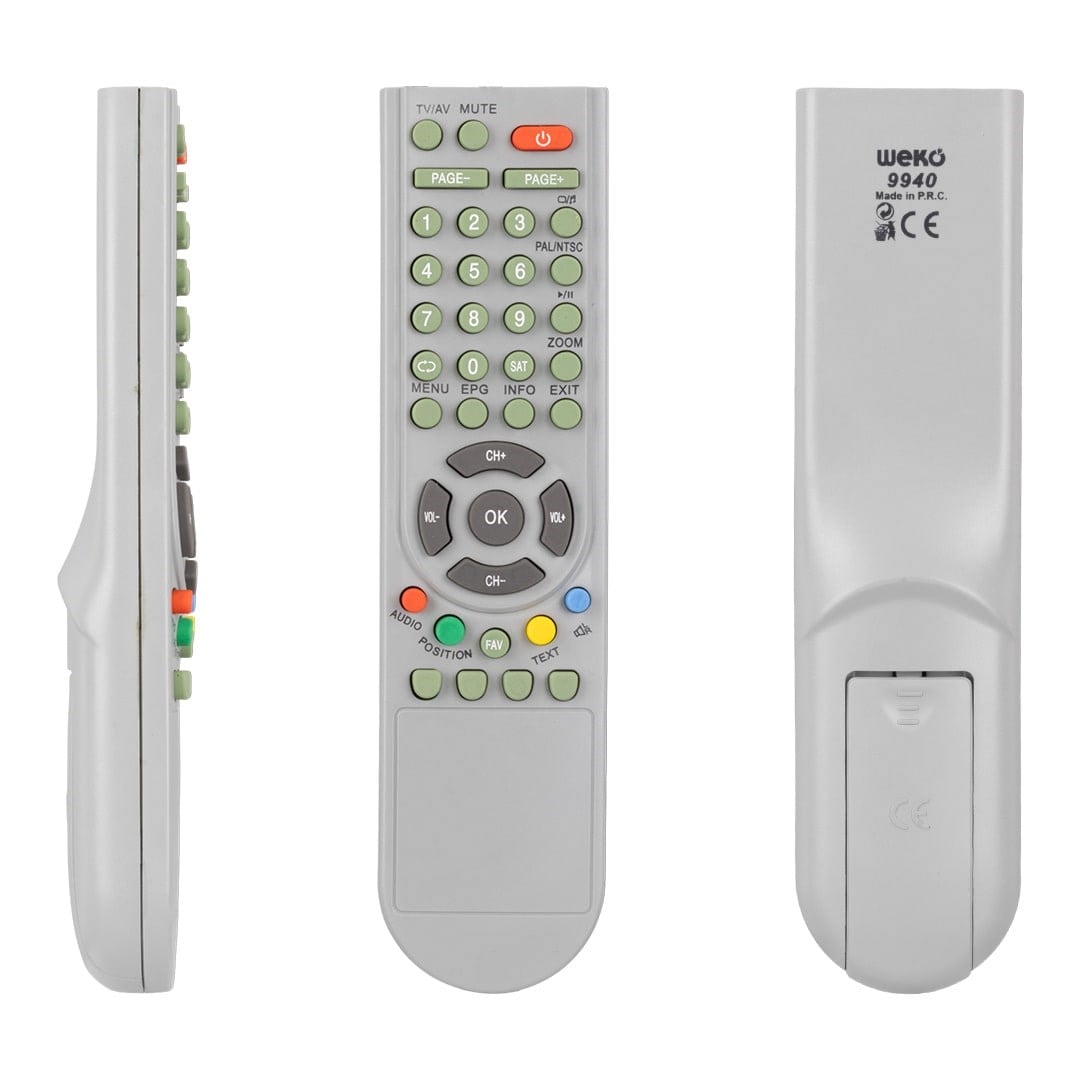 WEKO KR NEXTWAVE 6000-1000 * NEXTSTAR 12500 - 10000XFTA DAR KALIP UYDU ALICI KUMANDASI