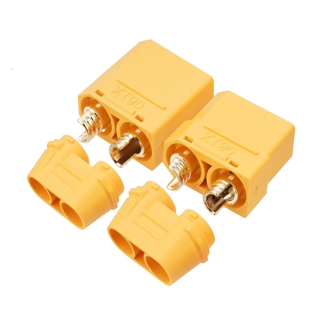 Powermaster XT90 Konnektör Erkek-Dişi Soket Çifti (Lipo Batarya İçin) Fiyatı - Merter Elektronik