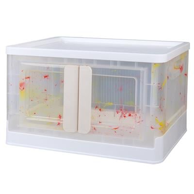 SUNUP SN-25883 40X64X37CM 72L KATLANABİLİR PLASTİK SAKLAMA KUTUSU RENKLİ KAPAKLI TEKERLEKLİ Fiyatı - Merter Elektronik