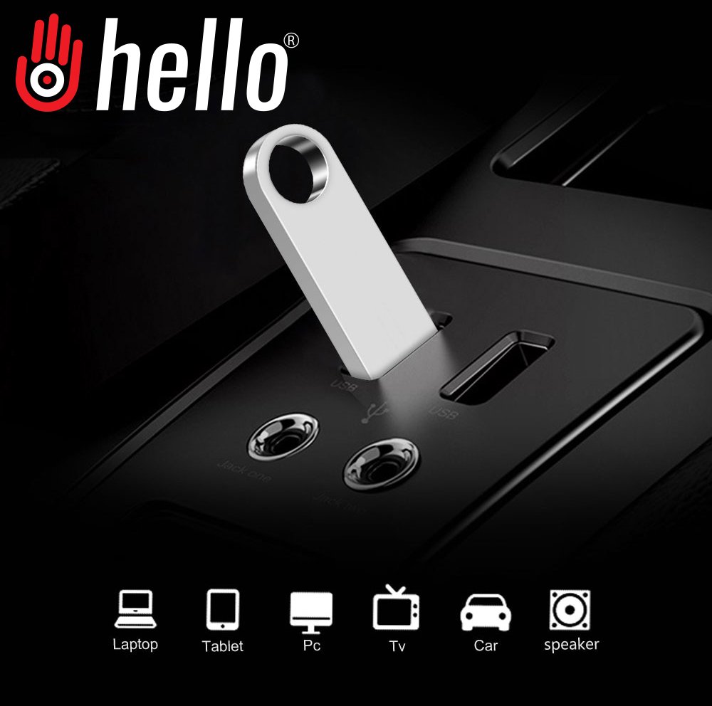 Hello 32 Gb Metal Kasa USB Flash Bellek