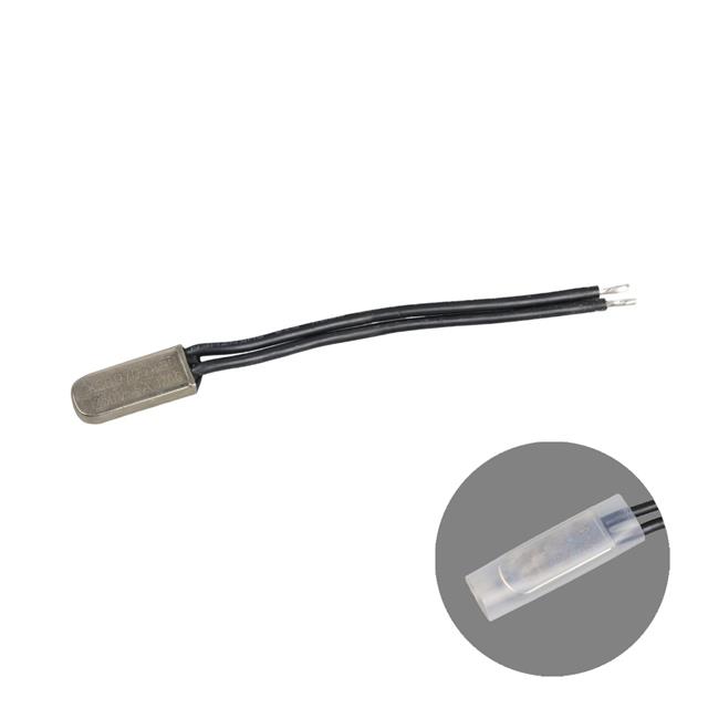 120°C 5A Kablolu Metal Gövdeli Termik Sigorta (Thermal Fuse)