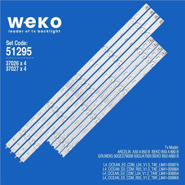 Beko B50A860B 50'' 8 Adet Tv Led Bar Fiyatı - Merter Elektronik