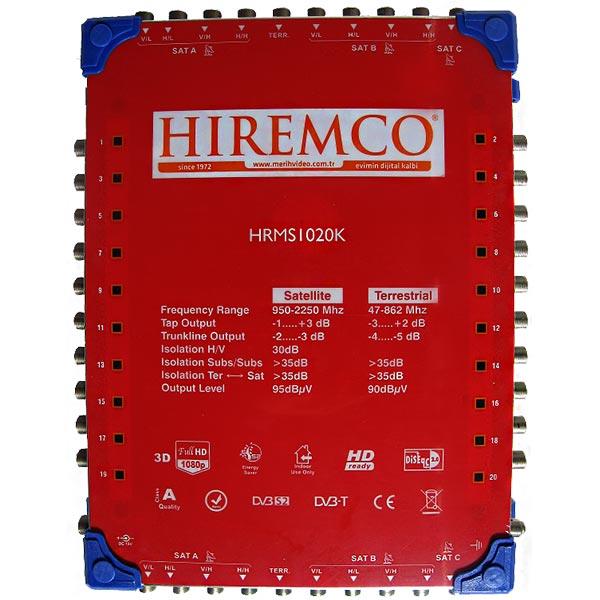 10*20 KASKATLI UYDU SANTRALİ HIREMCO