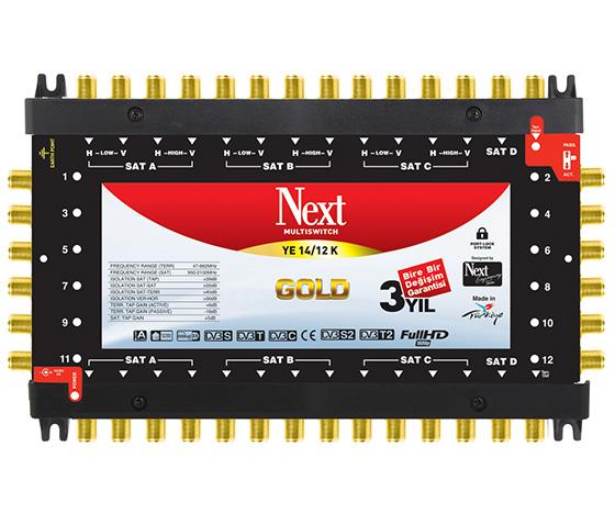 14*12 KASKATLI UYDU SANTRALİ NEXT