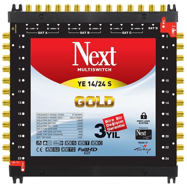 14*24 SONLU UYDU SANTRALİ NEXT