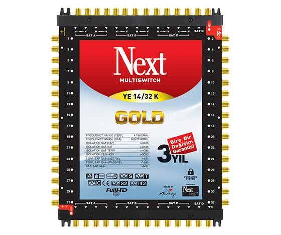 14*32 KASKATLI UYDU SANTRALİ NEXT