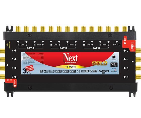 14*8 SONLU UYDU SANTRALİ NEXT