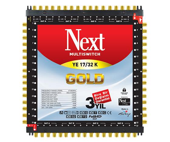 17*32 KASKATLI UYDU SANTRALİ NEXT