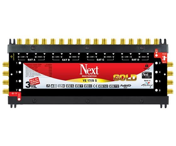 17*8 SONLU UYDU SANTRALİ NEXT