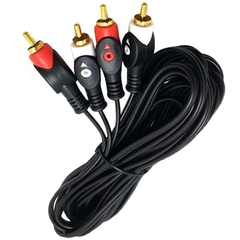 2 RCA + 2 RCA 10 METRE KABLO