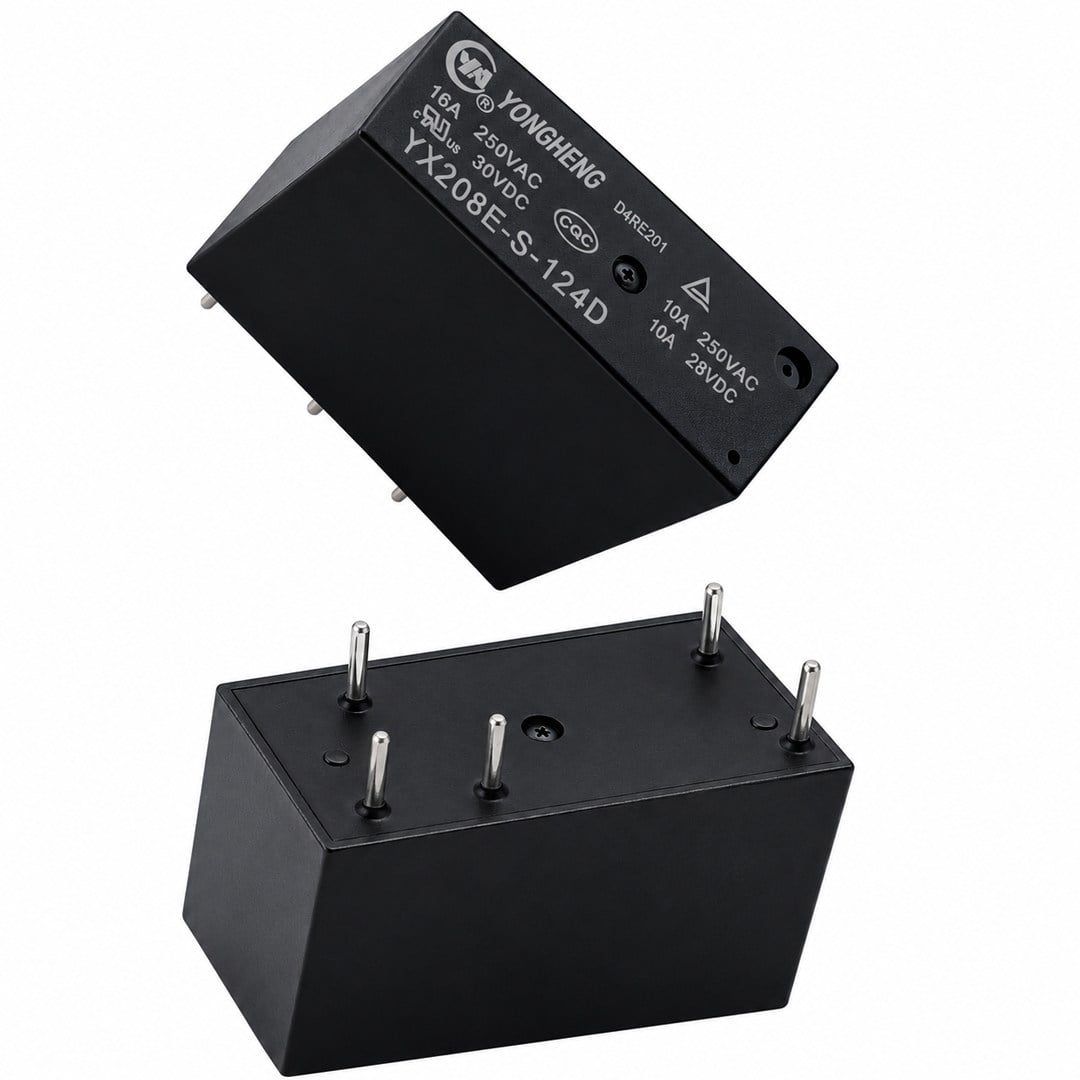 24 Volt Röle Tek Kontak 5 Bacak 10 Amper Fiyatı - Merter Elektronik
