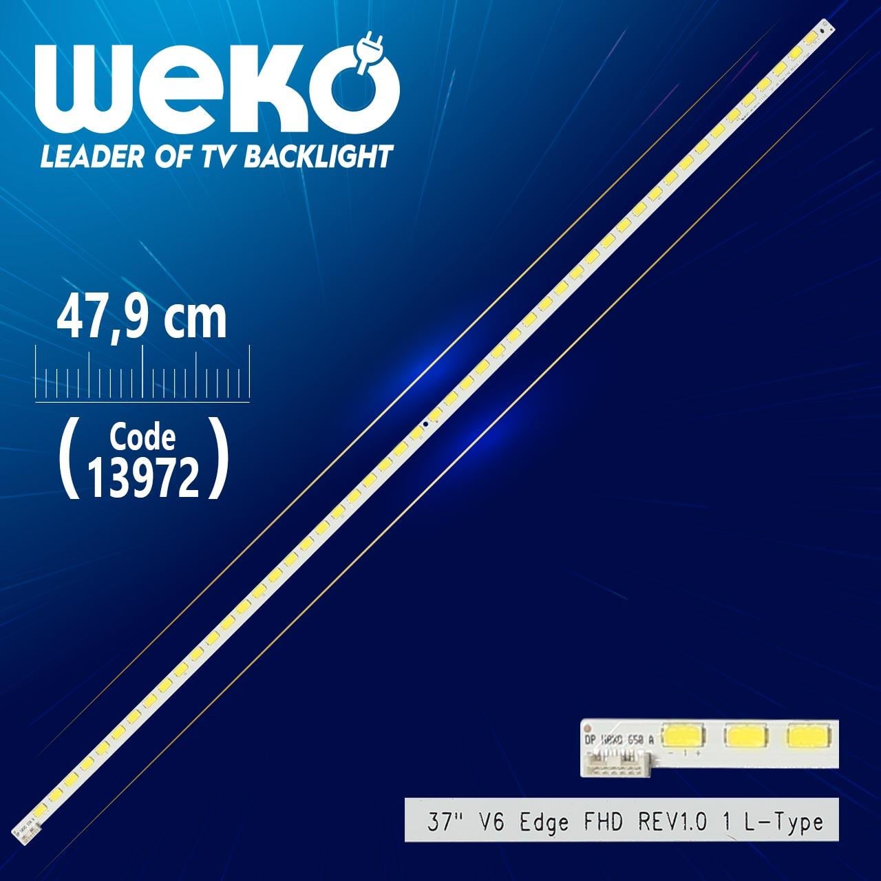 37 V6 EDGE FHD REV1.0 1 L-TYPE - 47.9 CM 50 LEDLİ (WK-594)