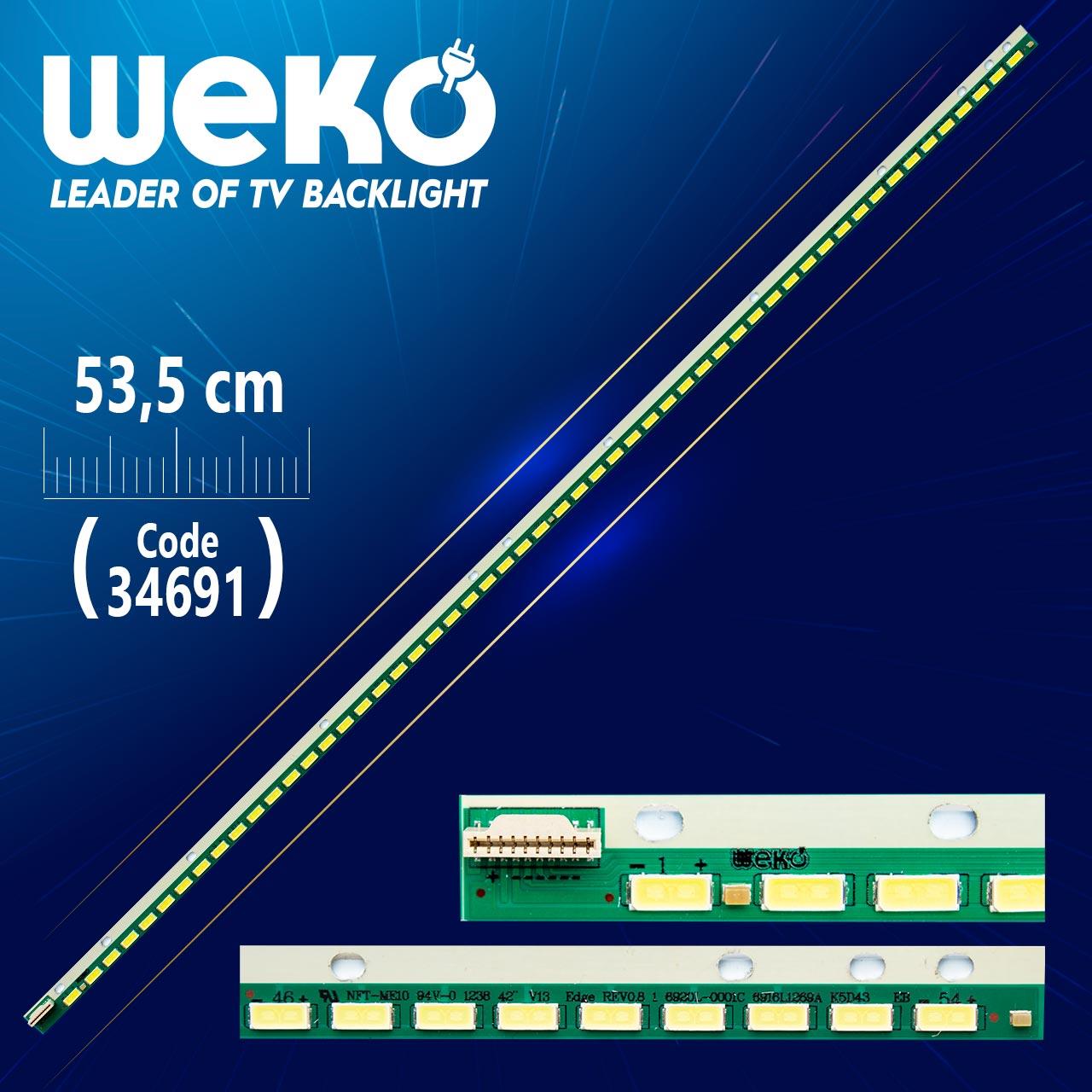 42 V13 EDGE REV0.4 6920D0001C- 54 LED 53.5 CM - (WK-377)