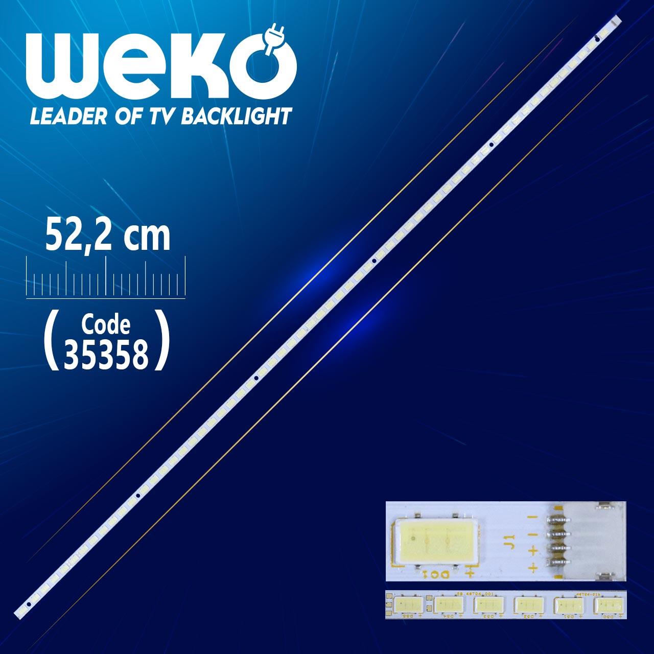 46T04-01B - 5B.46T04.001 -  60 LEDLİ 52.2 CM - (WK-967)