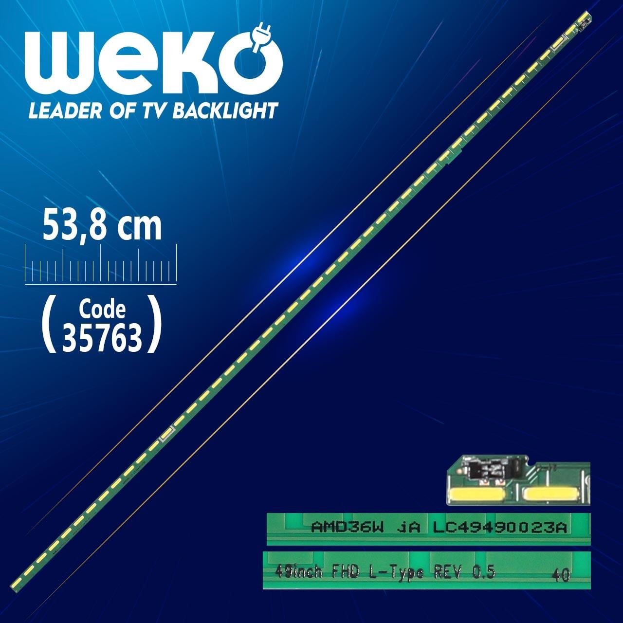 49INCH FHD L-TYPE REV 0.5 - 53.8 CM 46 LEDLİ - (WK-1231)
