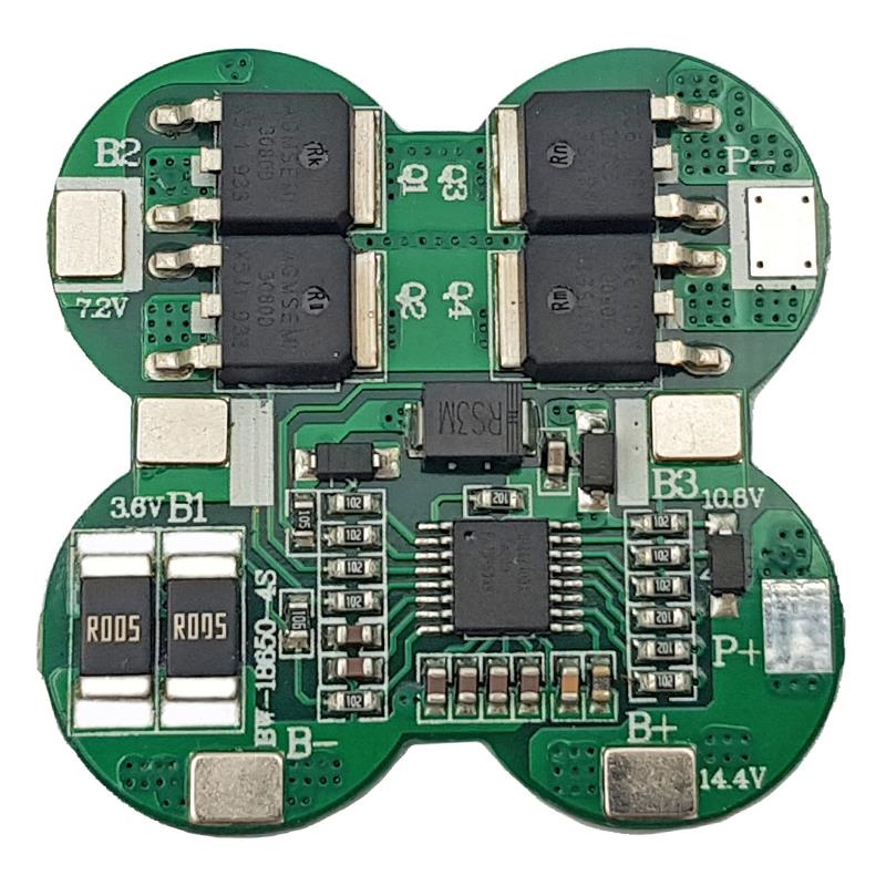4S 14.8 / 16.8V 20A 18650 LI-ION BMS PİL ŞARJ KORUMA DEVRESİ