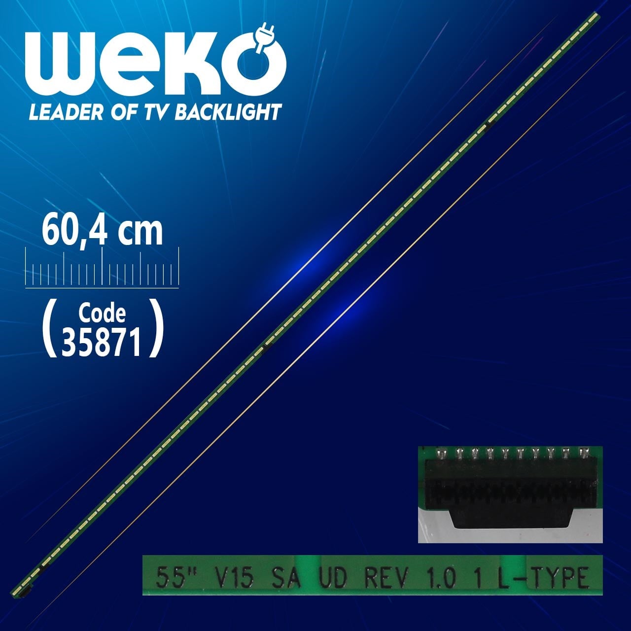 55'' V15 SA UD REV 1.0 1 L-TYPE - 6916L2060A - 63 LEDLİ 60.4 CM - (WK-1333)