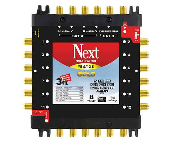 6*12 SONLU UYDU SANTRALİ NEXT