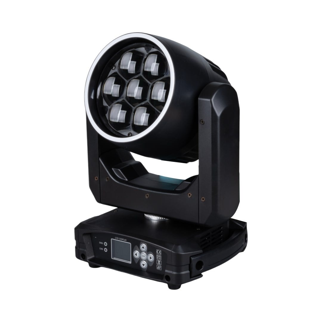 Aolait 7x40W RGBW LED Mini Wash Moving Head Sahne Işığı Fiyatı - Merter Elektronik