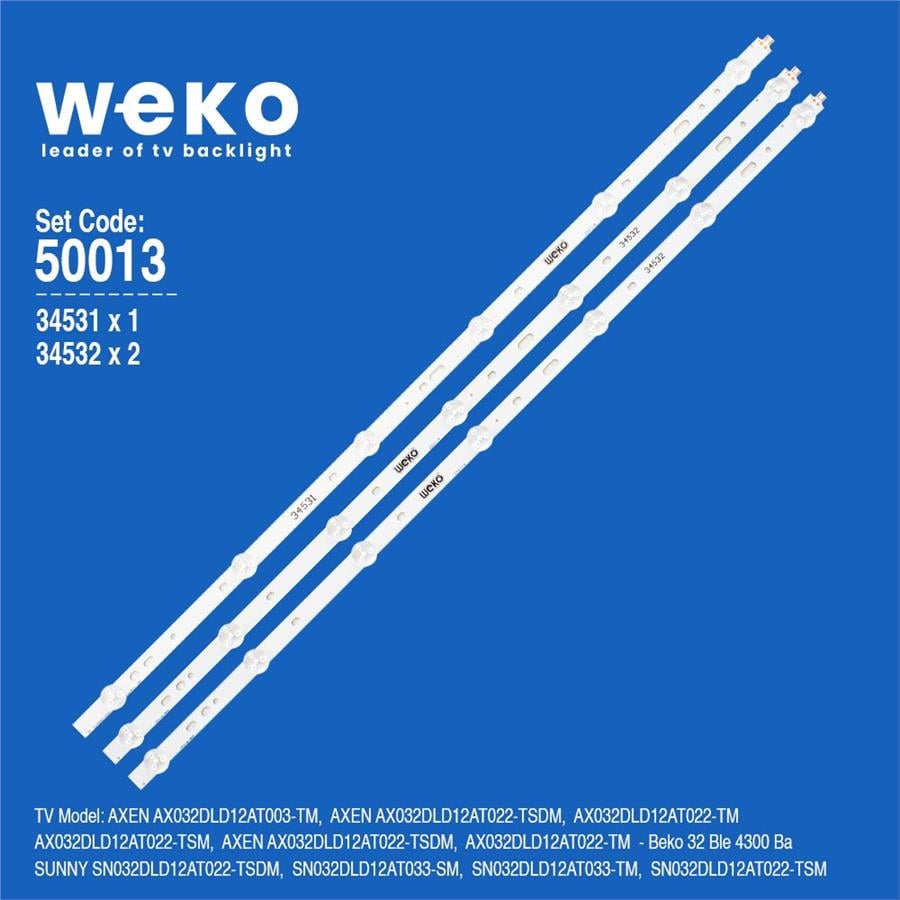 Arçelik A32-LB-5313 32'' inç 3 Adet Tv Led Bar Fiyatı - Merter